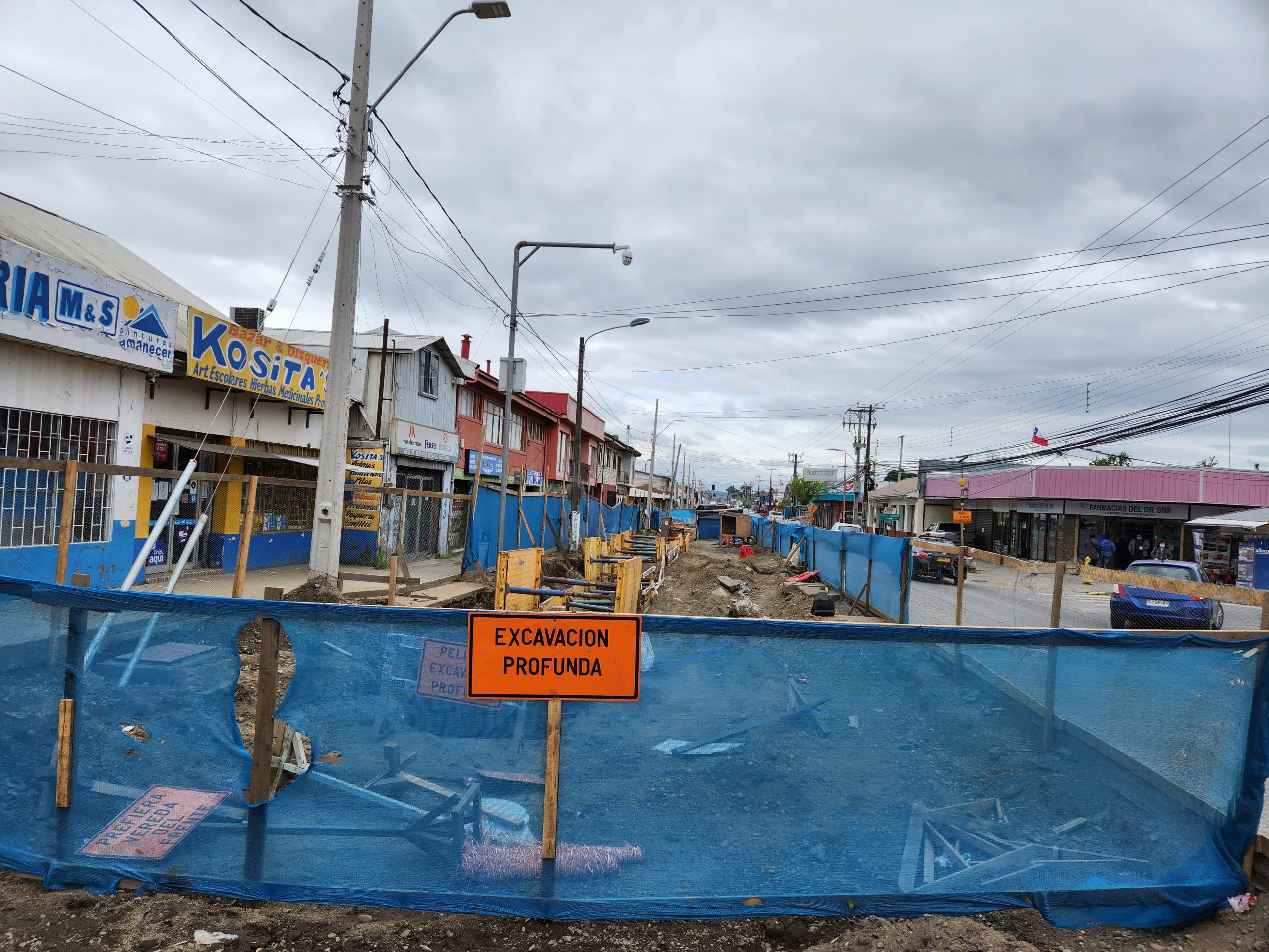 Angol: En peligro de paralización trabajos de la avenida O´Higgins ...